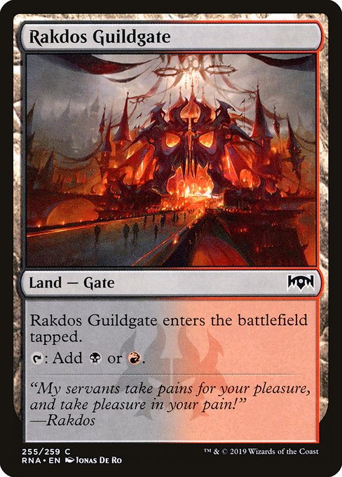 Rakdos Guildgate (Ravnica Allegiance)