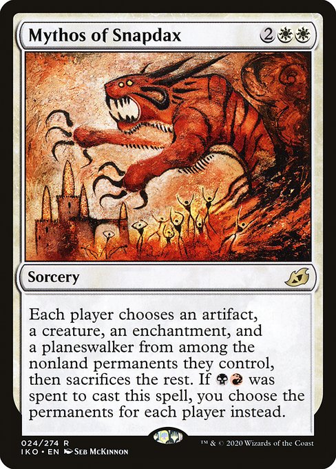 Mythos of Snapdax (Ikoria: Lair of Behemoths)