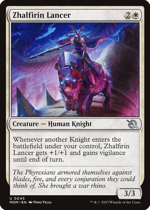 Zhalfirin Lancer (March of the Machine)