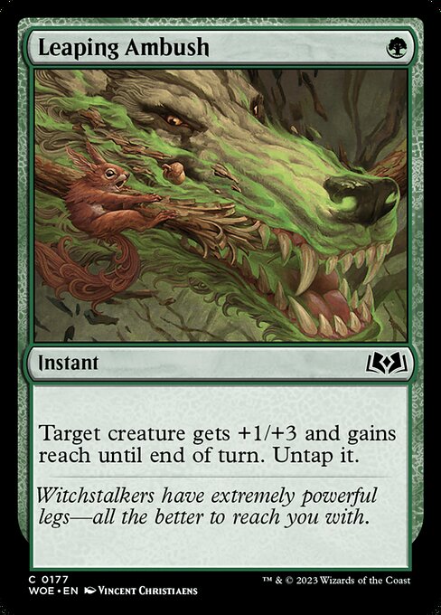 Leaping Ambush (Wilds of Eldraine)