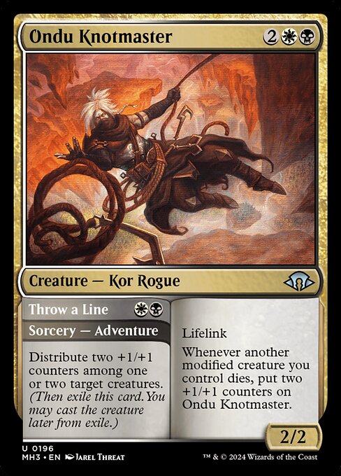Ondu Knotmaster // Throw a Line (Modern Horizons 3)