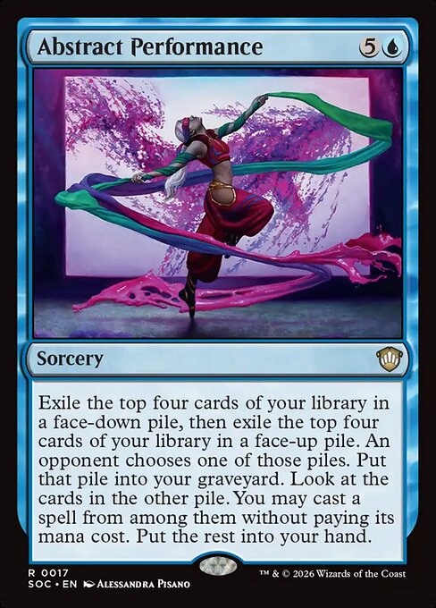 Abstract Performance (Secrets of Strixhaven Commander)