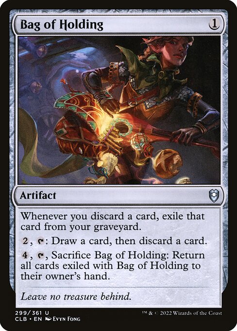 Bag of Holding (Commander Legends: Battle for Baldur's Gate)