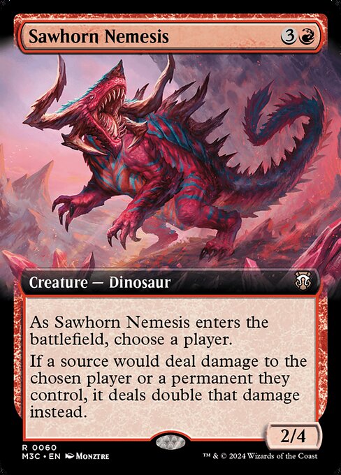 Sawhorn Nemesis (Modern Horizons 3 Commander)
