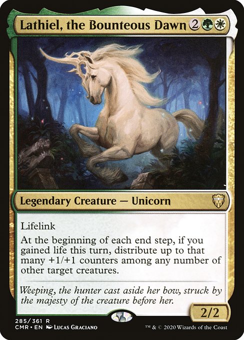 Lathiel, the Bounteous Dawn (Commander Legends)