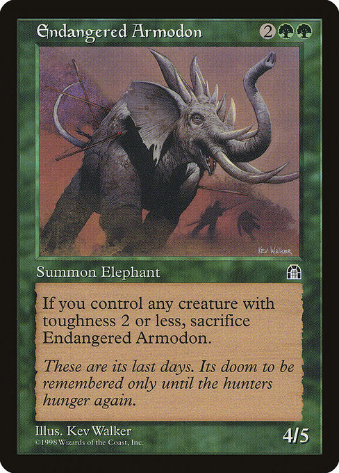 Endangered Armodon (Stronghold)