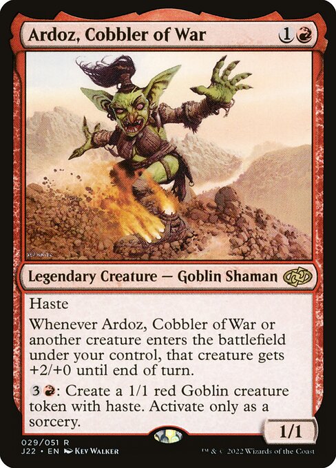 Ardoz, Cobbler of War (Jumpstart 2022)