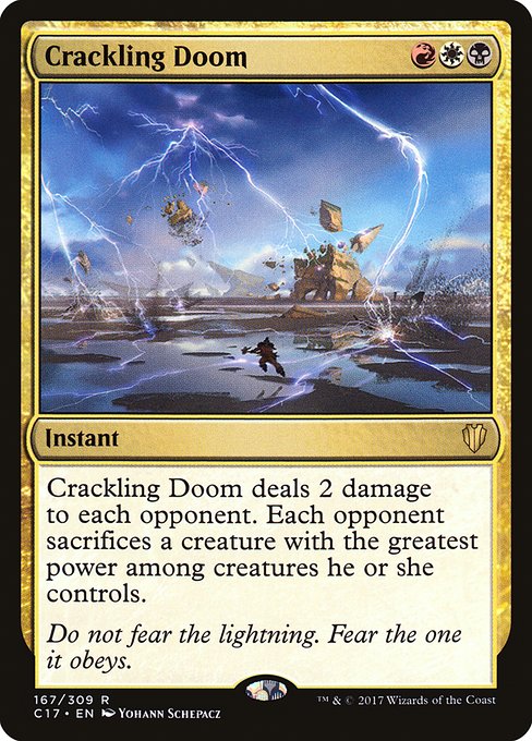 Crackling Doom (Commander 2017)