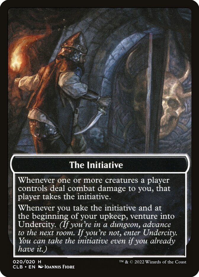 Undercity // The Initiative (Battle for Baldur's Gate Tokens)