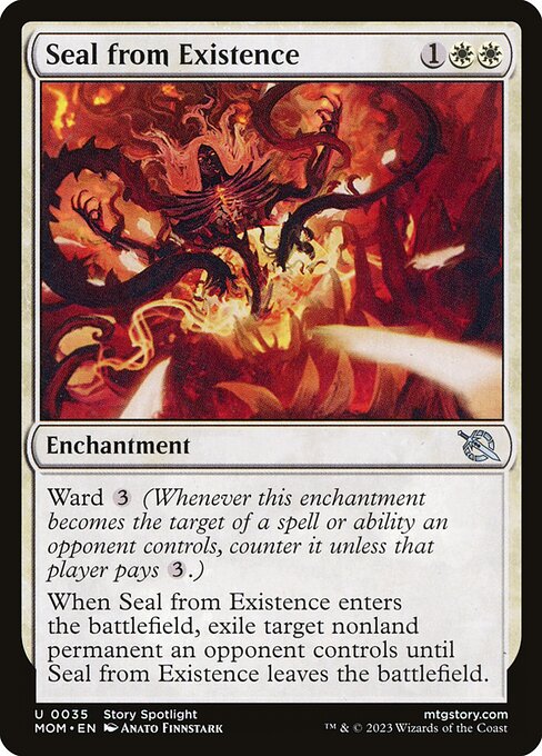 Seal from Existence (March of the Machine)
