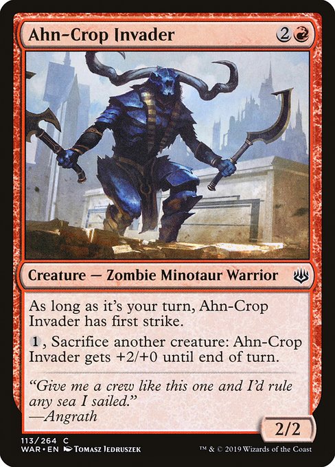 Ahn-Crop Invader (War of the Spark)
