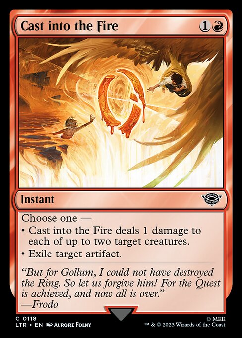 Cast into the Fire (The Lord of the Rings: Tales of Middle-earth)