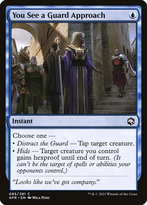 You See a Guard Approach (Adventures in the Forgotten Realms)