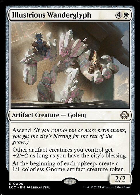 Illustrious Wanderglyph (The Lost Caverns of Ixalan Commander)