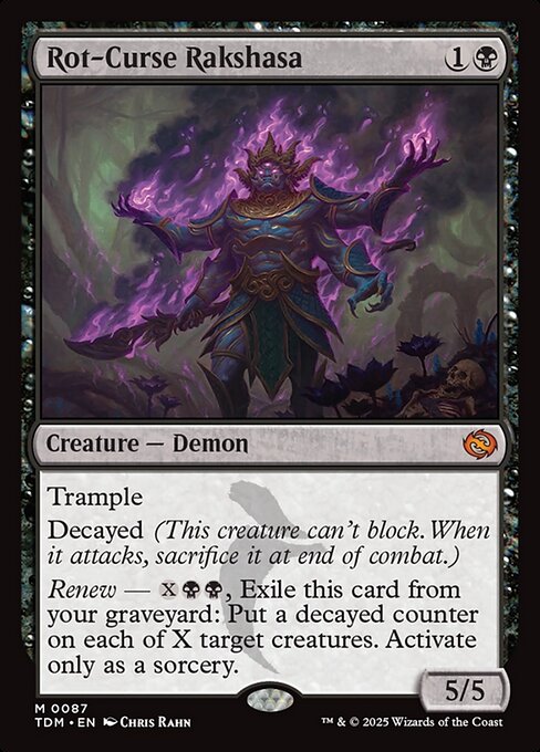 Rot-Curse Rakshasa (Tarkir: Dragonstorm)