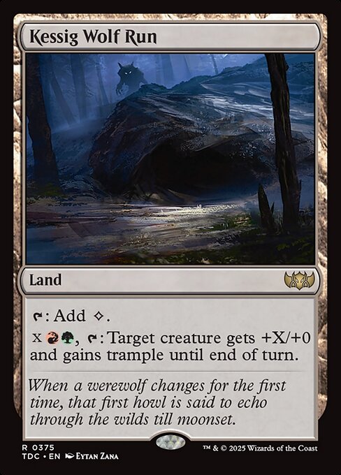 Kessig Wolf Run (Tarkir: Dragonstorm Commander)