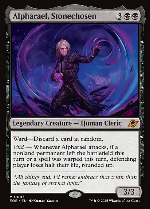 Alpharael, Stonechosen (Edge of Eternities)