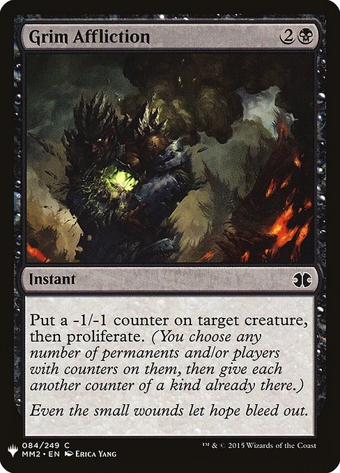 Grim Affliction (The List)