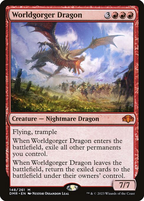 Worldgorger Dragon (Dominaria Remastered)