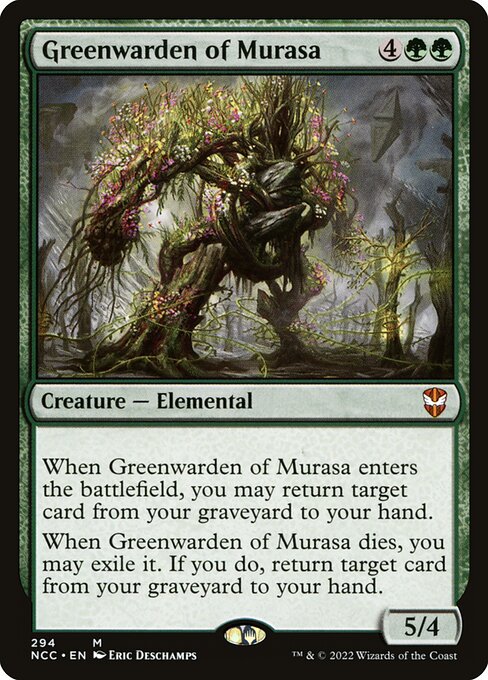 Greenwarden of Murasa (New Capenna Commander)
