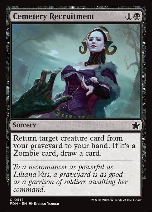 Cemetery Recruitment (Foundations)