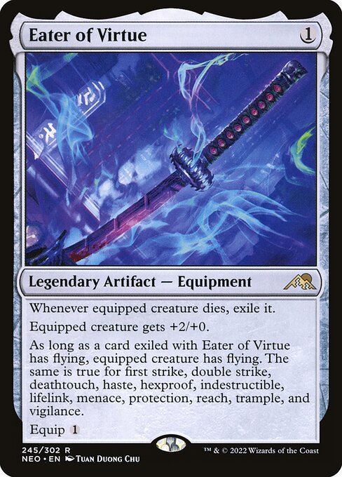 Eater of Virtue (Kamigawa: Neon Dynasty)