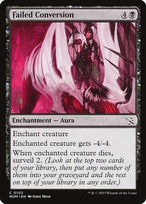 Failed Conversion (March of the Machine)
