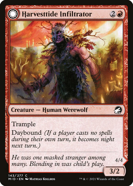 Harvesttide Infiltrator // Harvesttide Assailant (Innistrad: Midnight Hunt)