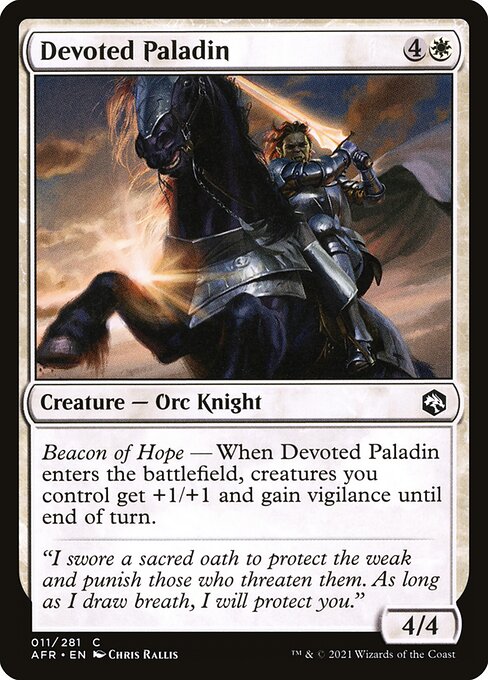 Devoted Paladin (Adventures in the Forgotten Realms)