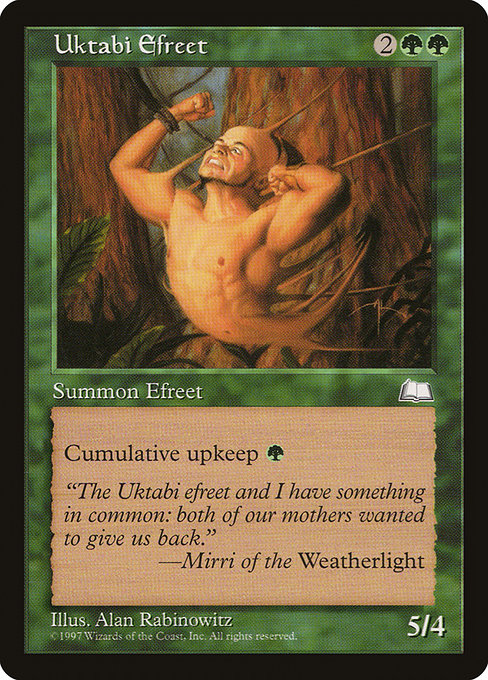 Uktabi Efreet (Weatherlight)