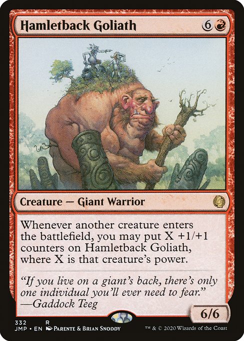 Hamletback Goliath (Jumpstart)