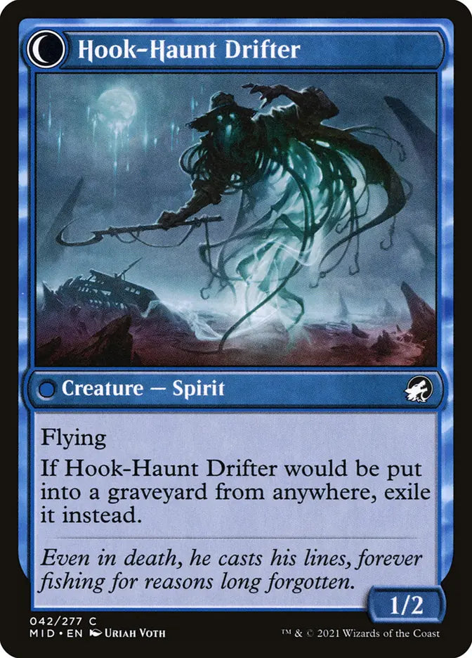 Baithook Angler // Hook-Haunt Drifter (Innistrad: Midnight Hunt)
