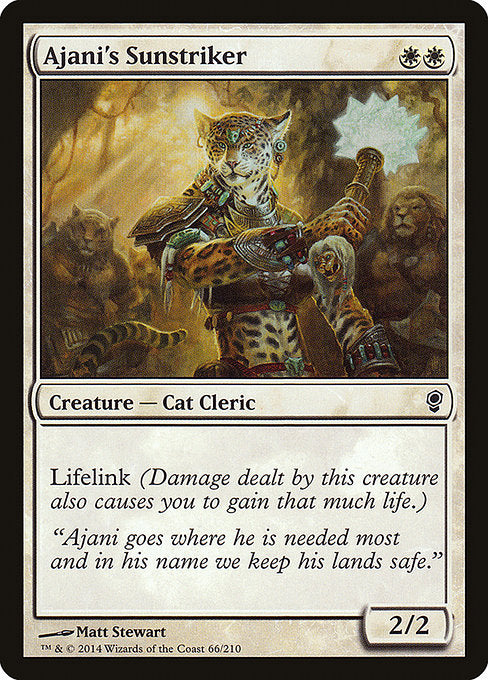 Ajani's Sunstriker (Conspiracy)