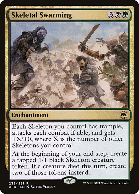 Skeletal Swarming (Adventures in the Forgotten Realms)