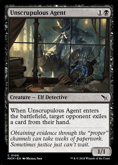 Unscrupulous Agent (Murders at Karlov Manor)