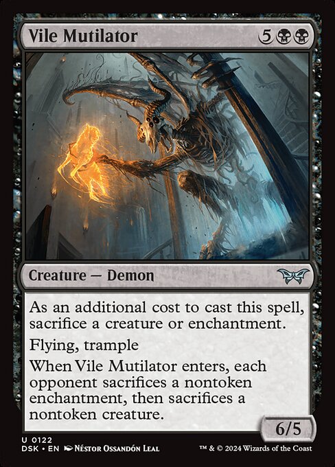 Vile Mutilator (Duskmourn: House of Horror)