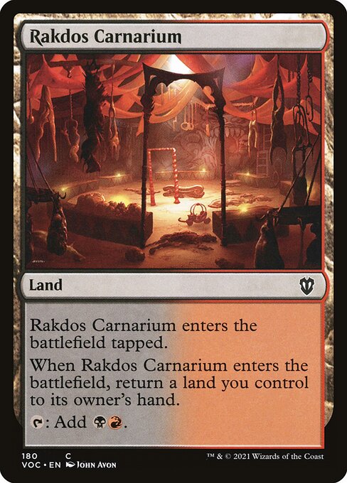 Rakdos Carnarium (Crimson Vow Commander)