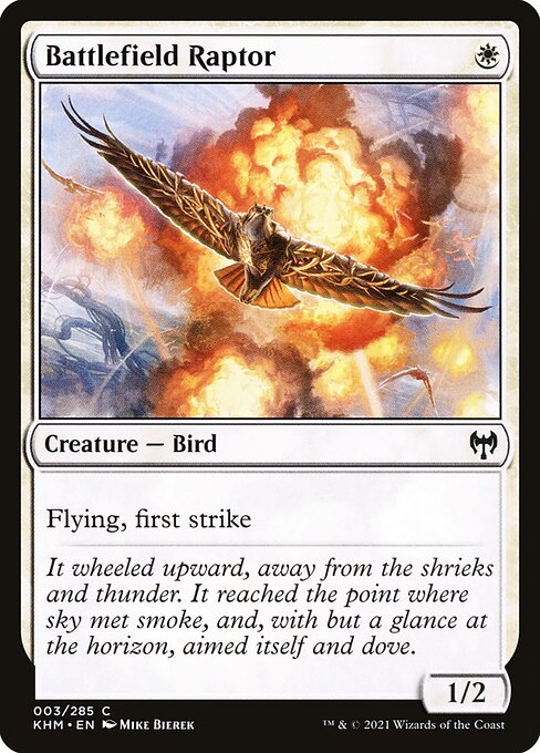 Battlefield Raptor (Kaldheim)