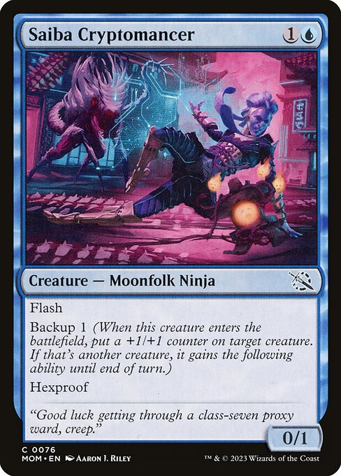 Saiba Cryptomancer (March of the Machine)