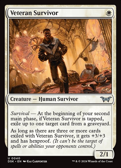 Veteran Survivor (Duskmourn: House of Horror)