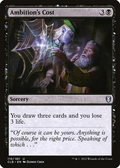 Ambition's Cost (Commander Legends: Battle for Baldur's Gate)