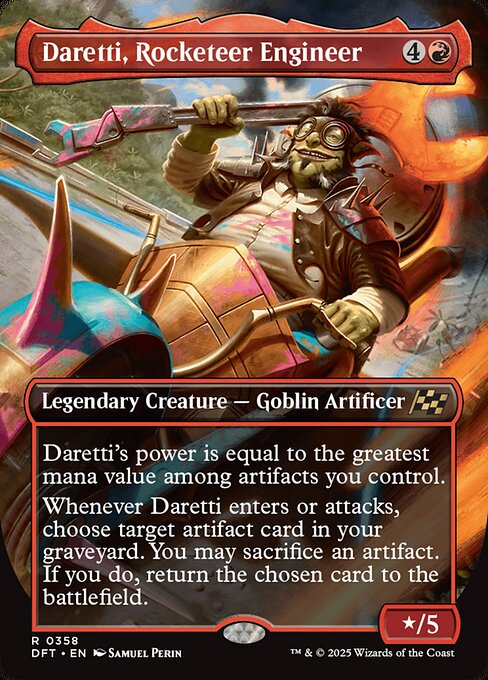 Daretti, Rocketeer Engineer (Aetherdrift)