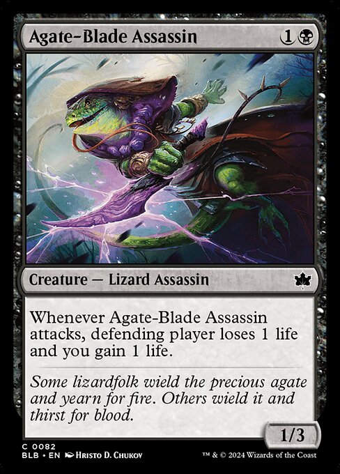 Agate-Blade Assassin (Bloomburrow)