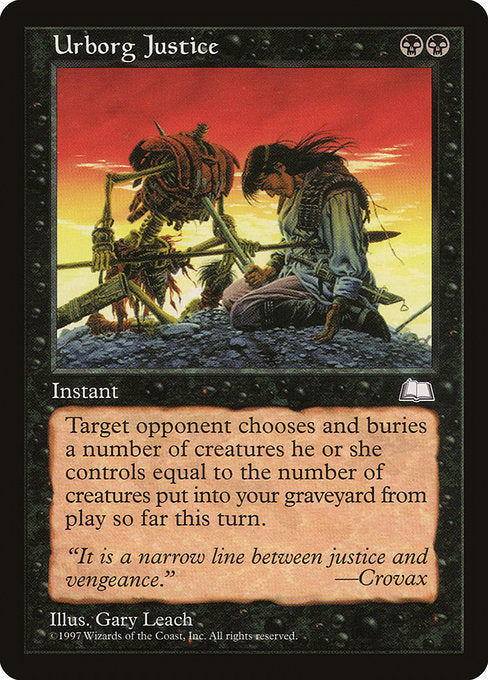 Urborg Justice (Weatherlight)