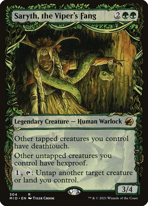 Saryth, the Viper's Fang (Innistrad: Midnight Hunt)