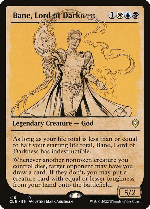 Bane, Lord of Darkness (Commander Legends: Battle for Baldur's Gate)