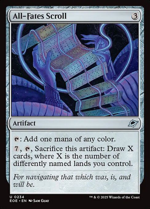 All-Fates Scroll (Edge of Eternities)