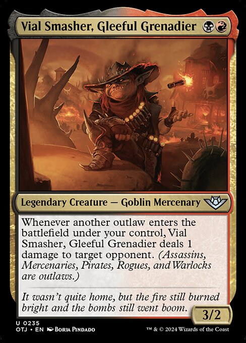Vial Smasher, Gleeful Grenadier (Outlaws of Thunder Junction)