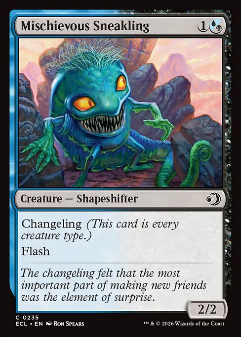 Mischievous Sneakling (Lorwyn Eclipsed)