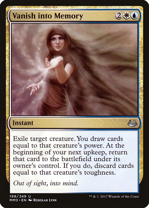 Vanish into Memory (Modern Masters 2017)
